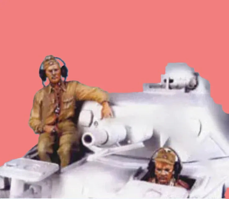 1/35 WWII German, 2 Figures, Resin Model Figure Kit, Unassembled and Unpainted