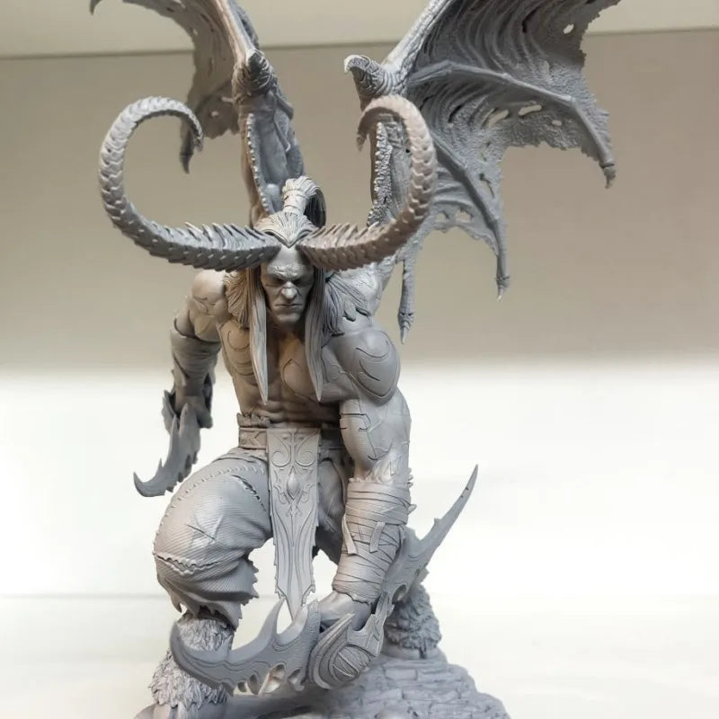 Demonic Female, Resin Model Figure Kit, Fantasy Theme, Unassembled and Unpainted