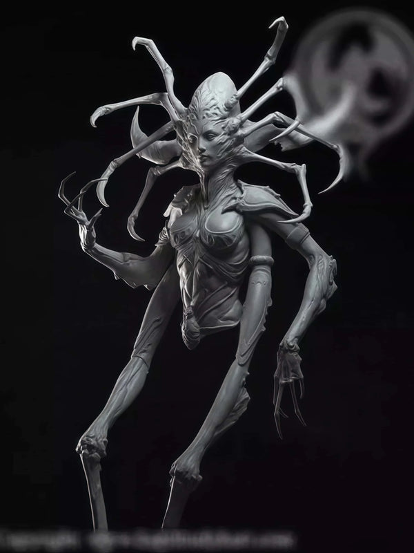 1/10 Cosmic Horror Spider Creature, Resin Model Figure Kit, Fantasy Theme, Unassembled and Unpainted