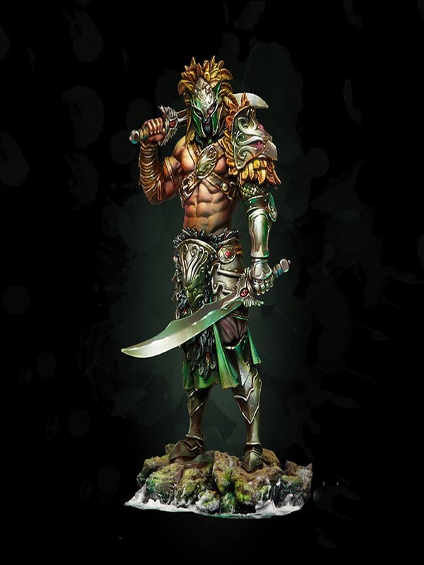 1/24 Ancient Warrior, Resin Model Figure Kit, Fantasy Theme, Unassembled and Unpainted