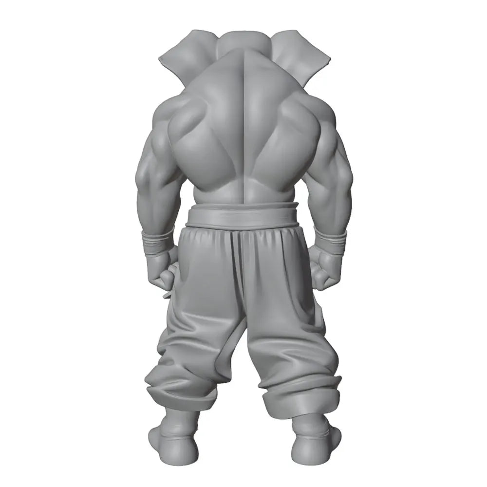 75mm Elephant-Headed Warrior, Resin Model Figure Kit, Fantasy Theme, Unassembled and Unpainted