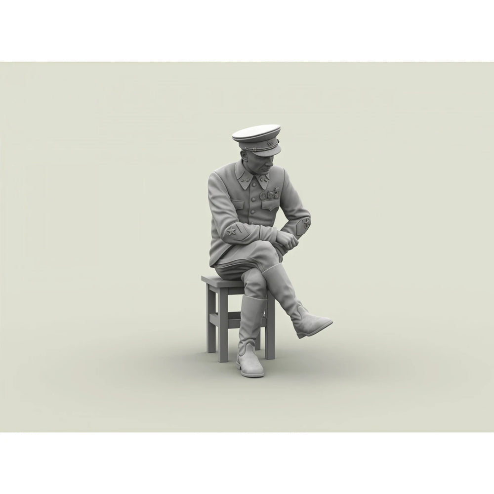 1/35 WWII Red Army General, Resin Model Figure Kit, Unassembled and Unpainted