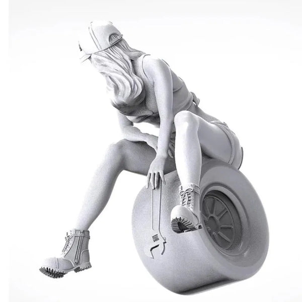 1/20 Girls in Action Oriana, Resin Model Figure Kit, Unassembled and Unpainted