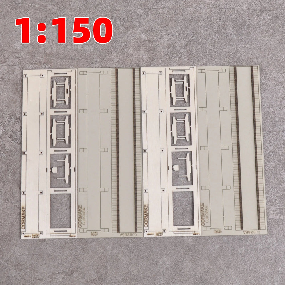 1/150 Railway Station Platform, Resin Model Diorama Kit, Historical Theme, Unassembled and Unpainted