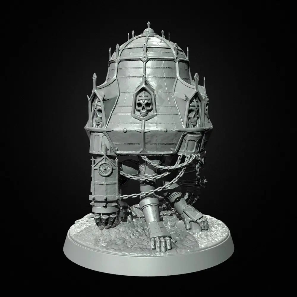 60mm Gothic Armored Warrior, Resin Model Figure Kit, Fantasy Theme, Unassembled and Unpainted