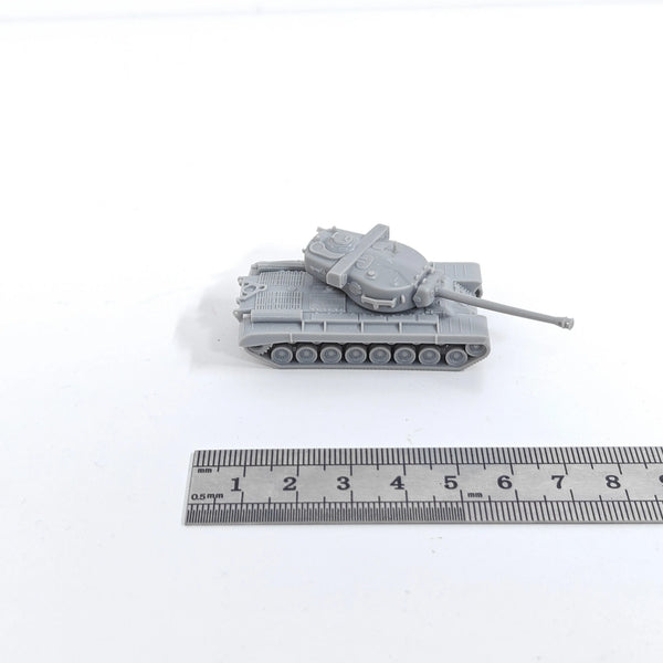 1/144 WWII T29 Heavy Tank, Resin Model Vehicle Kit, Unassembled and Unpainted