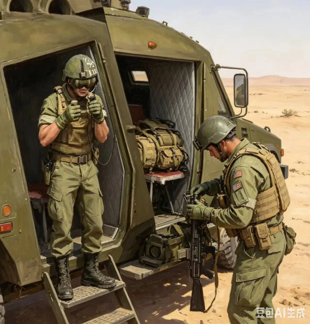 1/35 Modern Tactical Infantryman Crouching, 2 Figures, Resin Model Figure Kit, Unassembled and Unpainted