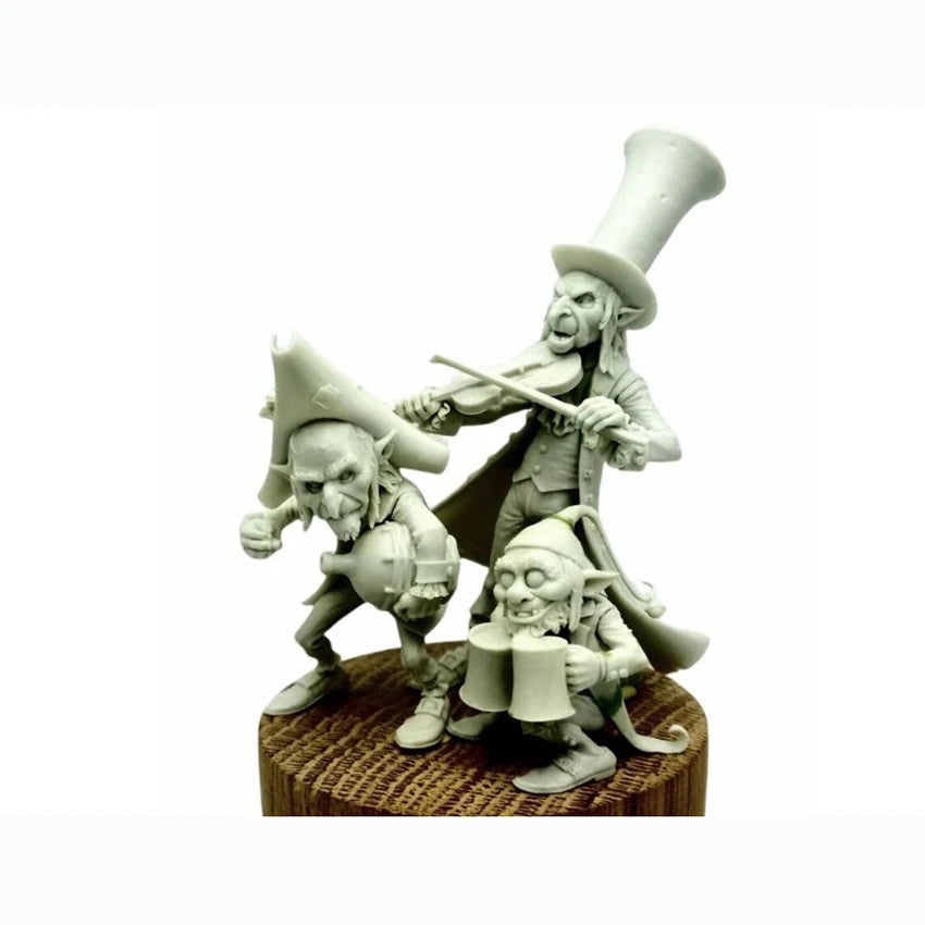54mm Grotesque Fantasy Creatures, 3 Figures, Resin Model Figure Kit, Fantasy Theme, Unassembled and Unpainted