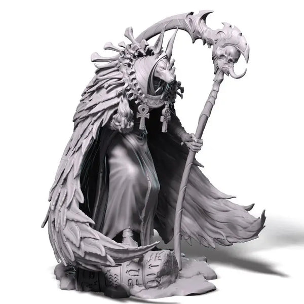1/24 Dark Fantasy Reaper, Resin Model Figure Kit, Fantasy Theme, Unassembled and Unpainted