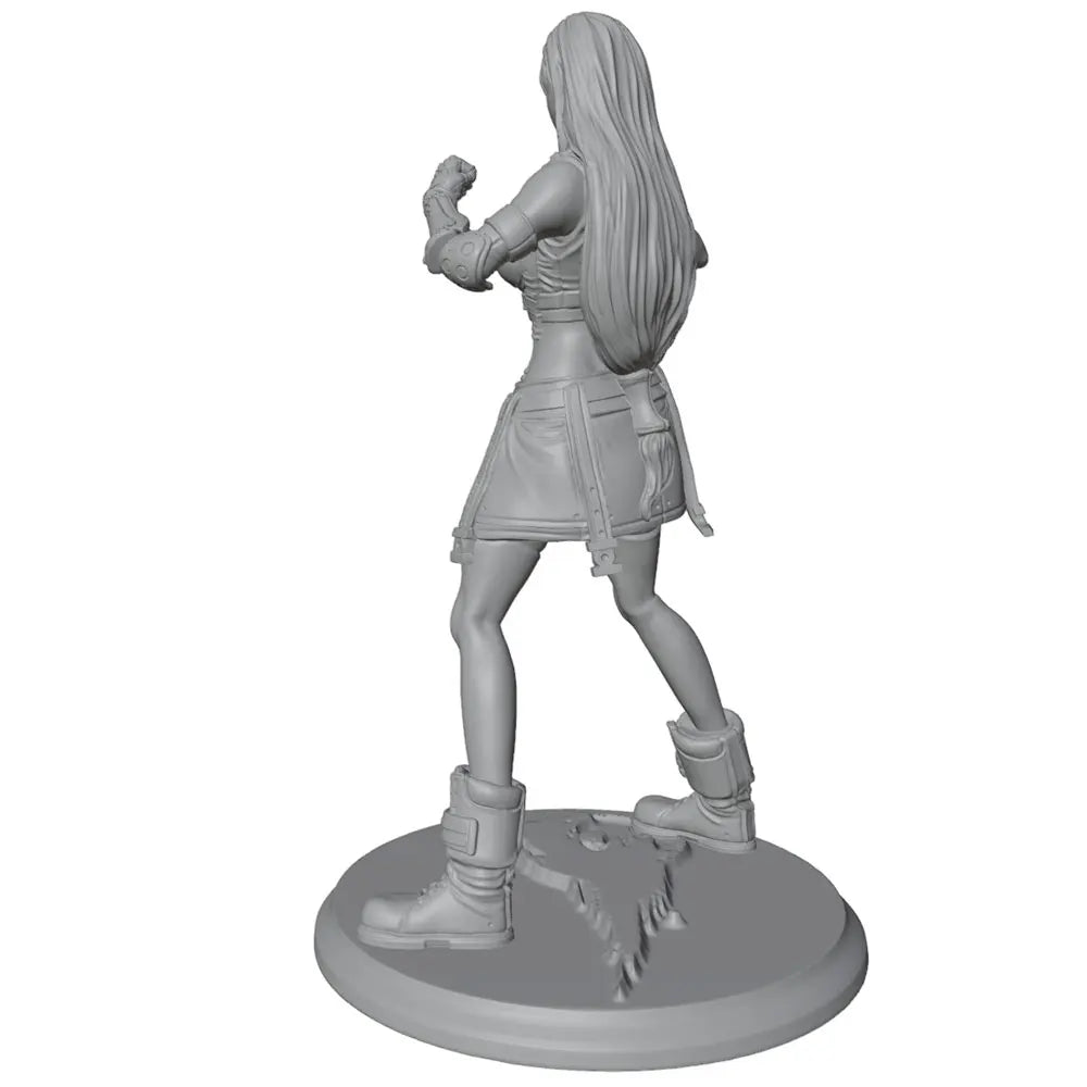 1/24 Sci-Fi Female Warrior Combat Gear, Resin Model Figure Kit, Unassembled and Unpainted