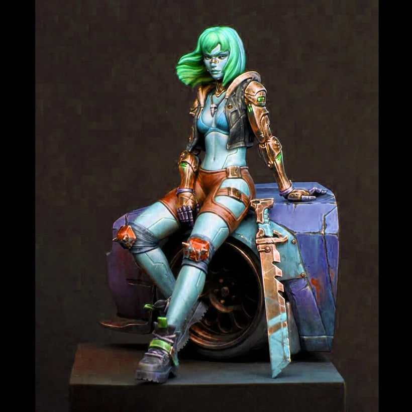 Modern Cyberpunk Warrior — 1/24 Resin Figure