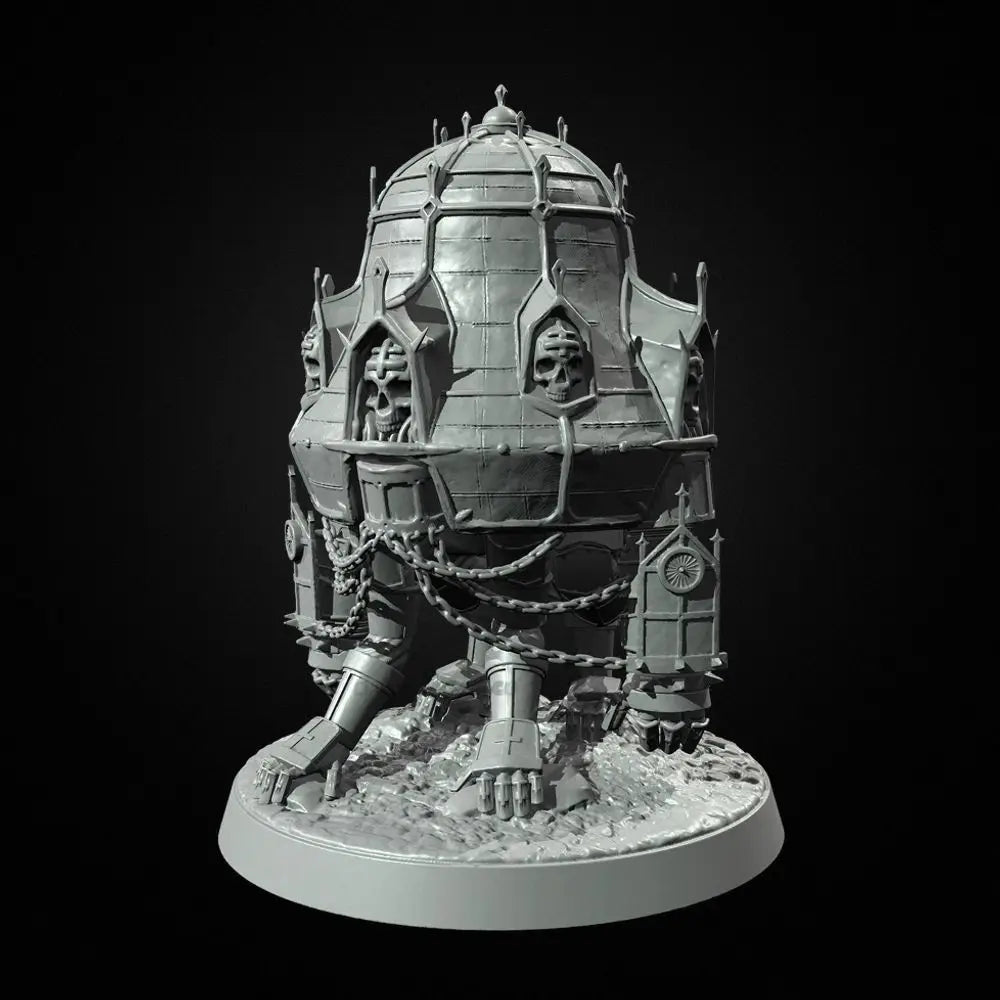 60mm Gothic Armored Warrior, Resin Model Figure Kit, Fantasy Theme, Unassembled and Unpainted