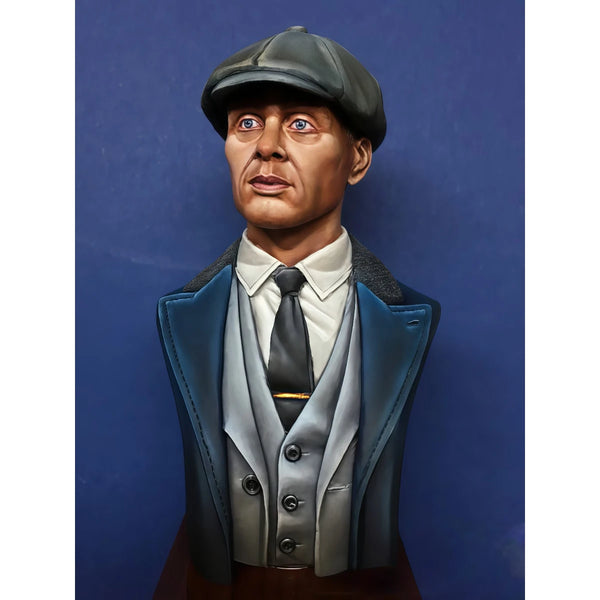 1/10 Modern 1920s Gangster, Resin Model Bust Kit, Unassembled and Unpainted