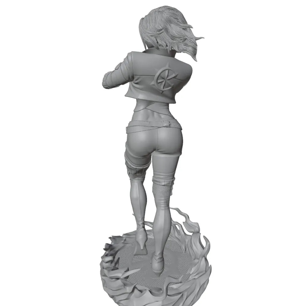 1/24 1/24 Sci-Fi Trooper, Resin Model Figure Kit, Sci-Fi Theme, Unassembled and Unpainted