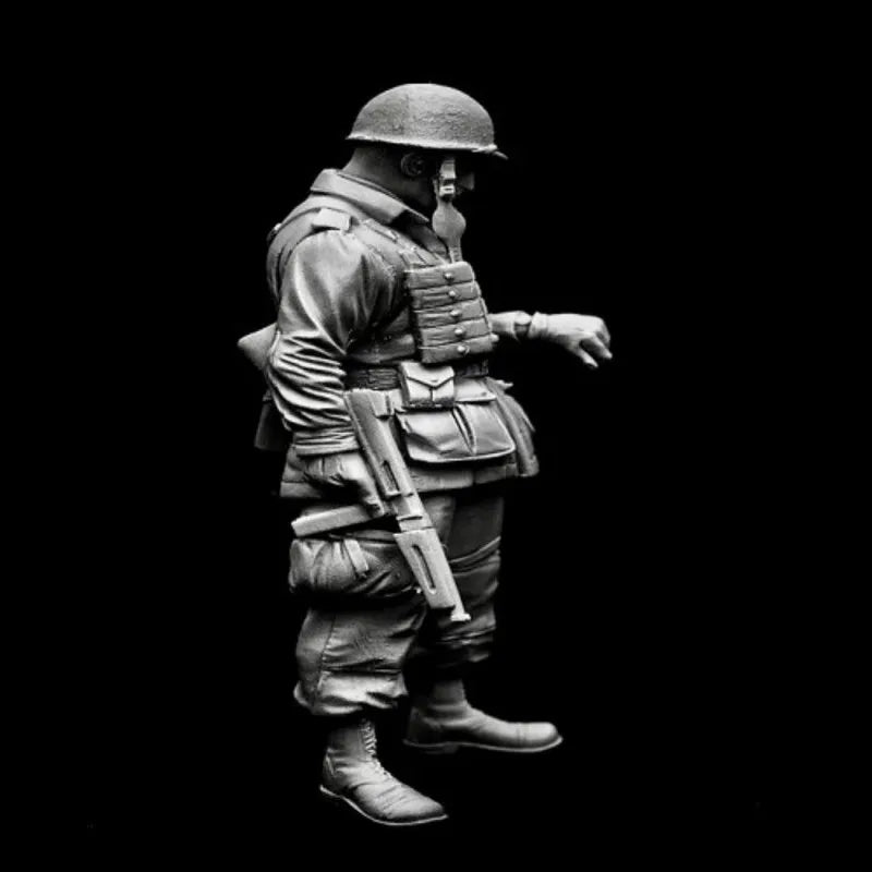 120mm WWI Airborne Officer, Resin Model Figure Kit, Unassembled and Unpainted