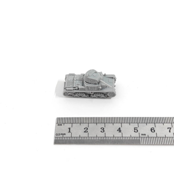1/144 WWII Italian M15/42 Medium Tank, Resin Model Vehicle Kit, Unassembled and Unpainted
