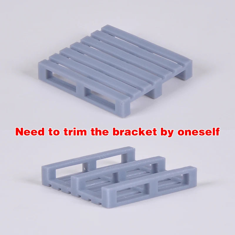 1/35 Modern Warehouse Equipment & Pallets, Resin Model Terrain Kit, Unpainted