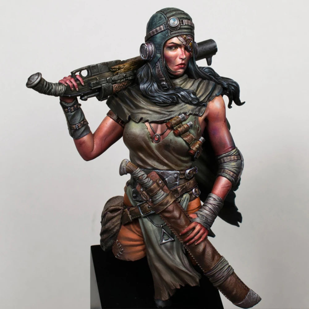 Sci-Fi Female Warrior — 1/9 Resin Bust