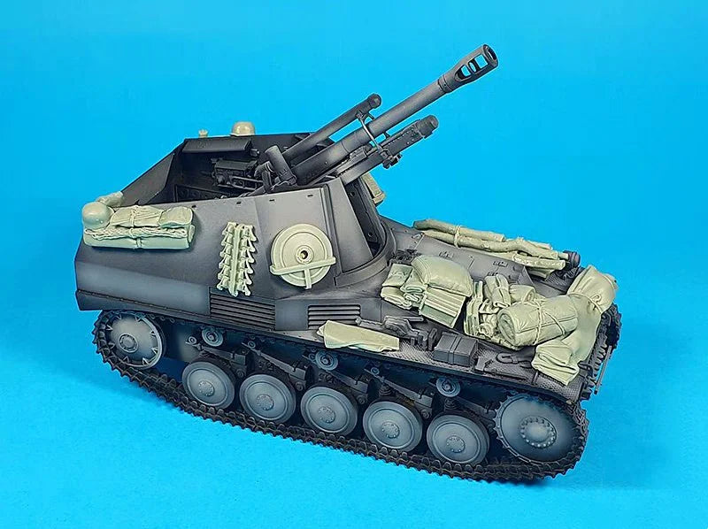1/35 WWII German Sd.Kfz. 124 Wespe, Resin Model Vehicle Kit, Unassembled and Unpainted