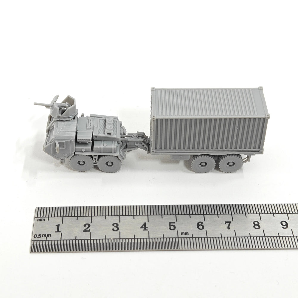 1/144 Modern M977 HEMTT Heavy Truck, Resin Model Vehicle Kit, Unassembled and Unpainted