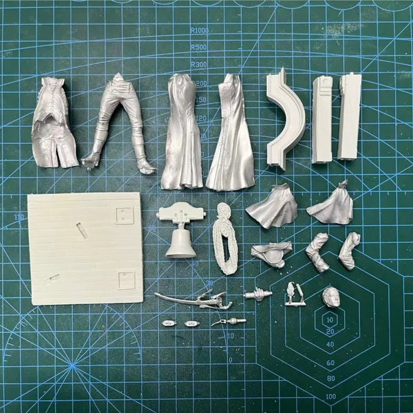 75mm Napoleonic Royal Navy Captain, Resin Model Figure Kit, Unassembled and Unpainted