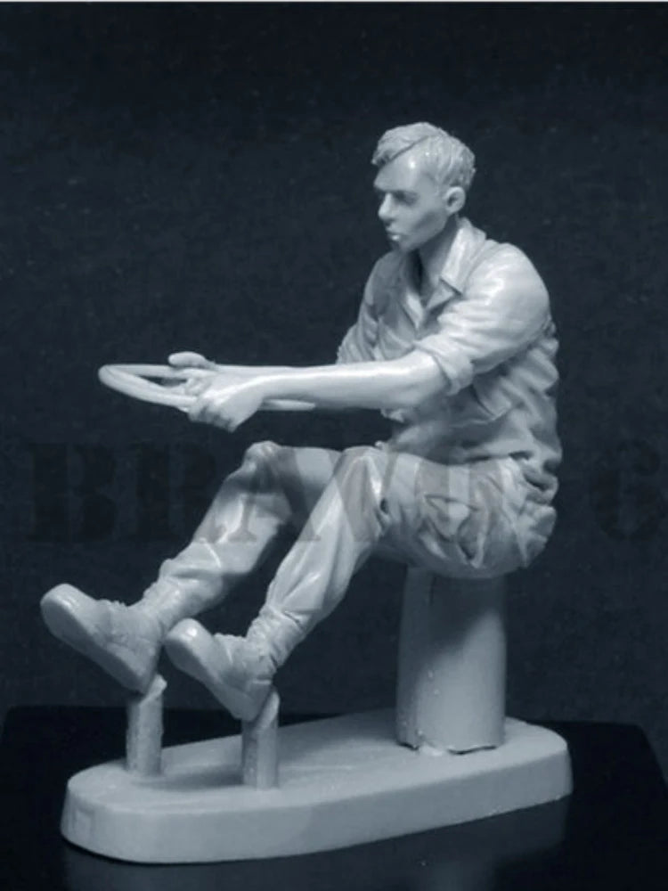 1/35 Cold War American Mech Mule Driver, Resin Model Figure Kit, Unassembled and Unpainted