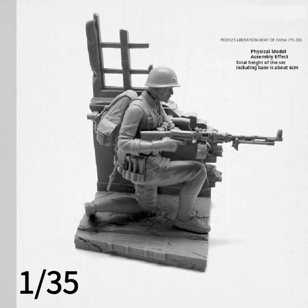 1/35 WWI Legendary Warriors, Resin Model Figure Kit, Unassembled and Unpainted