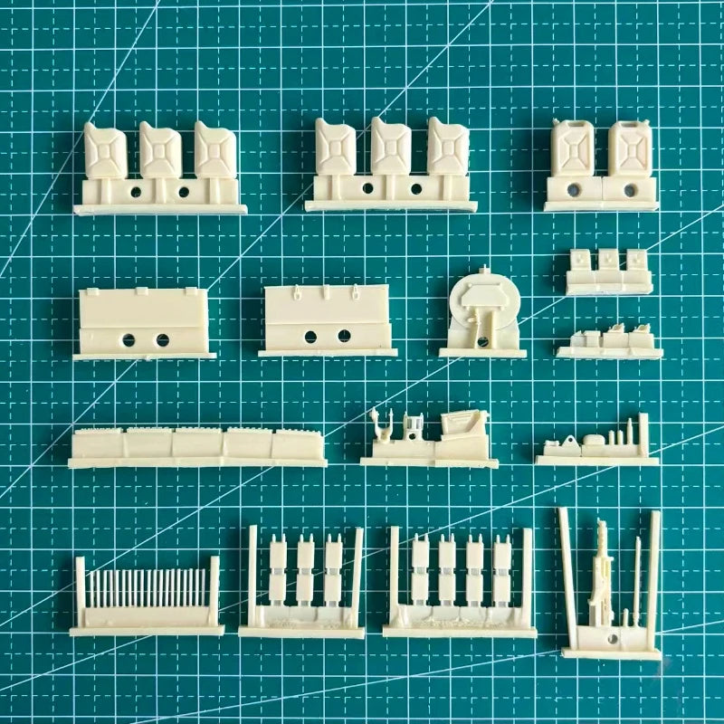 1/35 Cold War IDF M51 Tank Detailing, Resin Model Vehicle Kit, Unassembled and Unpainted