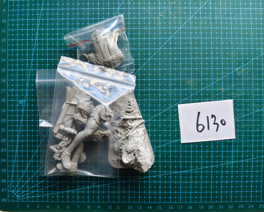 1/16 Modern Rhodesian Special Forces Operator, Resin Model Figure Kit, Unassembled and Unpainted