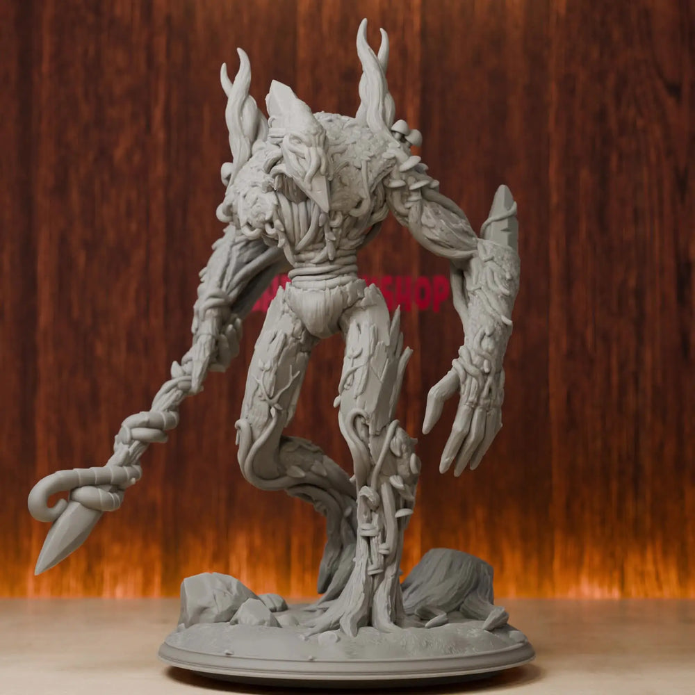 75mm Ancient Treant Monster, Resin Model Creature Kit, Fantasy Theme, Unassembled and Unpainted