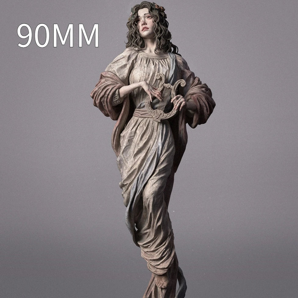 75mm Classical Female, Resin Model Bust Kit, Fantasy Theme, Unassembled and Unpainted