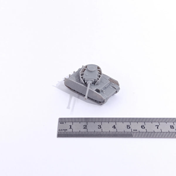 1/144 WWII German Panzer IV Ausf.J, Resin Model Vehicle Kit, Unassembled and Unpainted