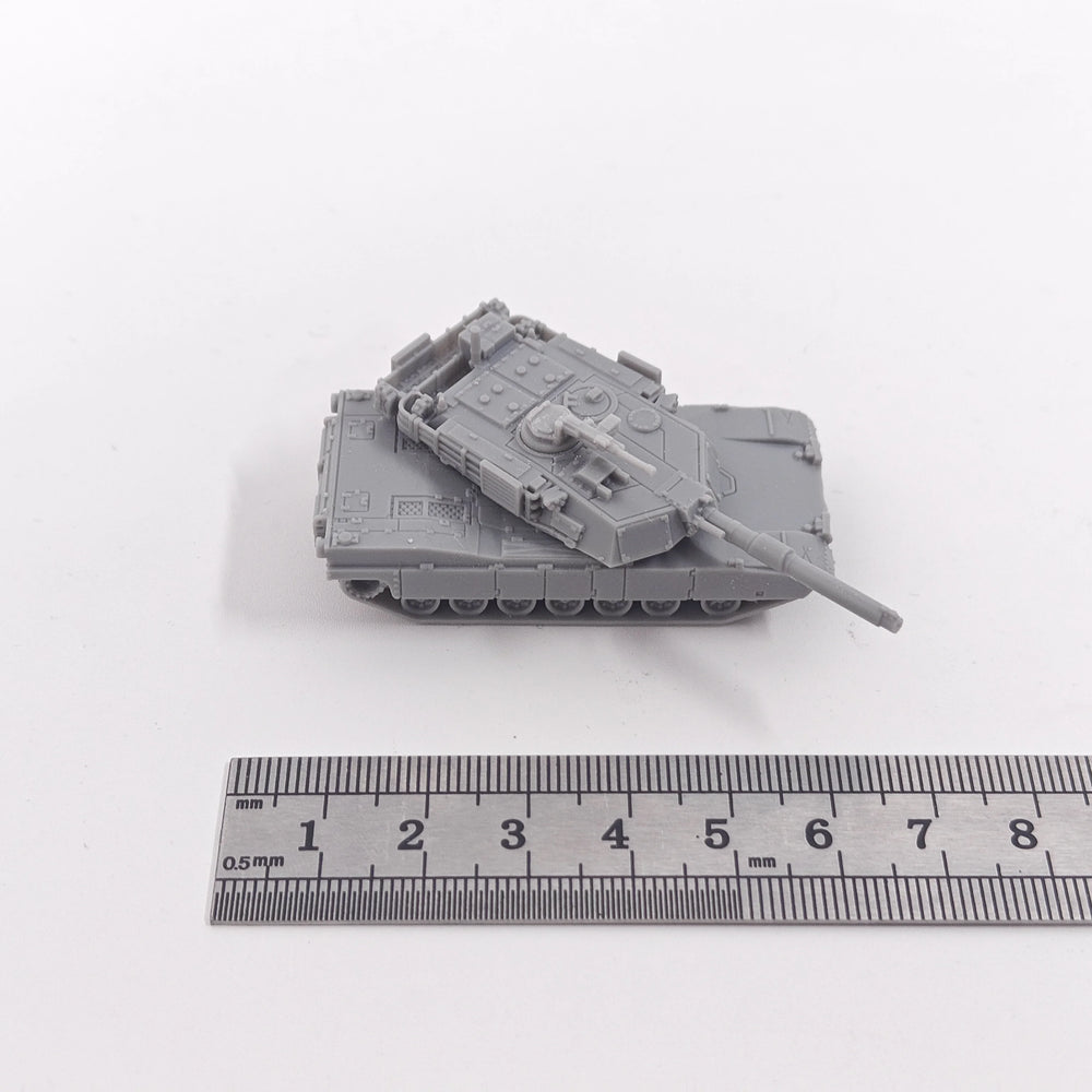 1/144 Modern M1A1 Abrams, Resin Model Vehicle Kit, Unassembled and Unpainted