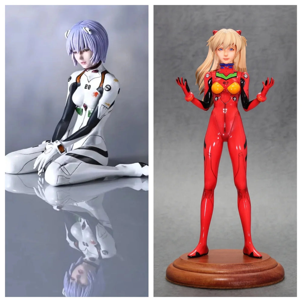 1/8 Female Characters, 2 Figures, Resin Model Figure Kit, Anime Theme, Unassembled and Unpainted