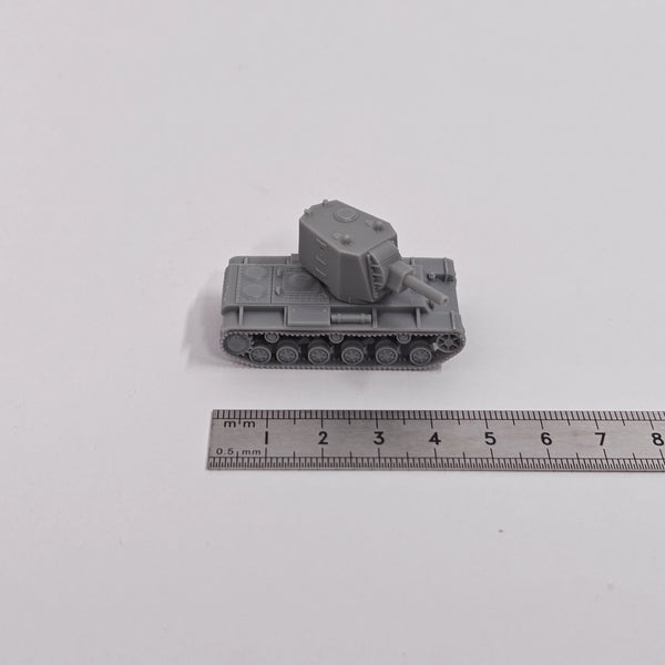 Soviet KV-2 Heavy Tank 1939 1/144 Resin Vehicle Kit