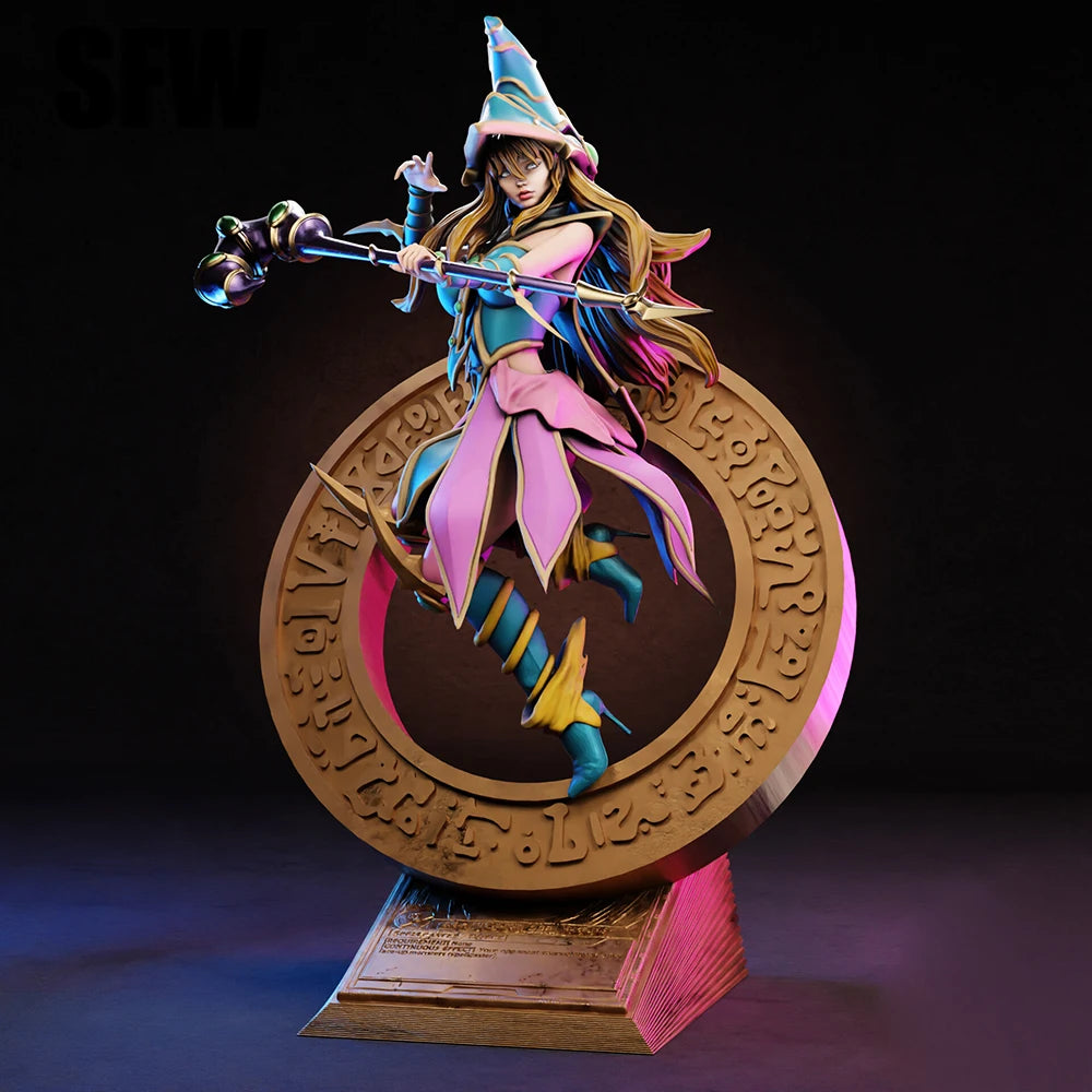1/24 Magician Belle, Resin Model Figure Kit, Fantasy Theme, Unassembled and Unpainted