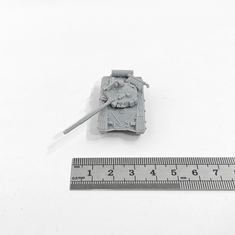 1/144 Cold War T-64A Main Battle Tank, Resin Model Vehicle Kit, Unassembled and Unpainted