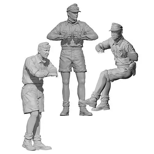 1/35 WWII British Infantryman in Tropical Uniform, Resin Model Figure Kit, Unassembled and Unpainted