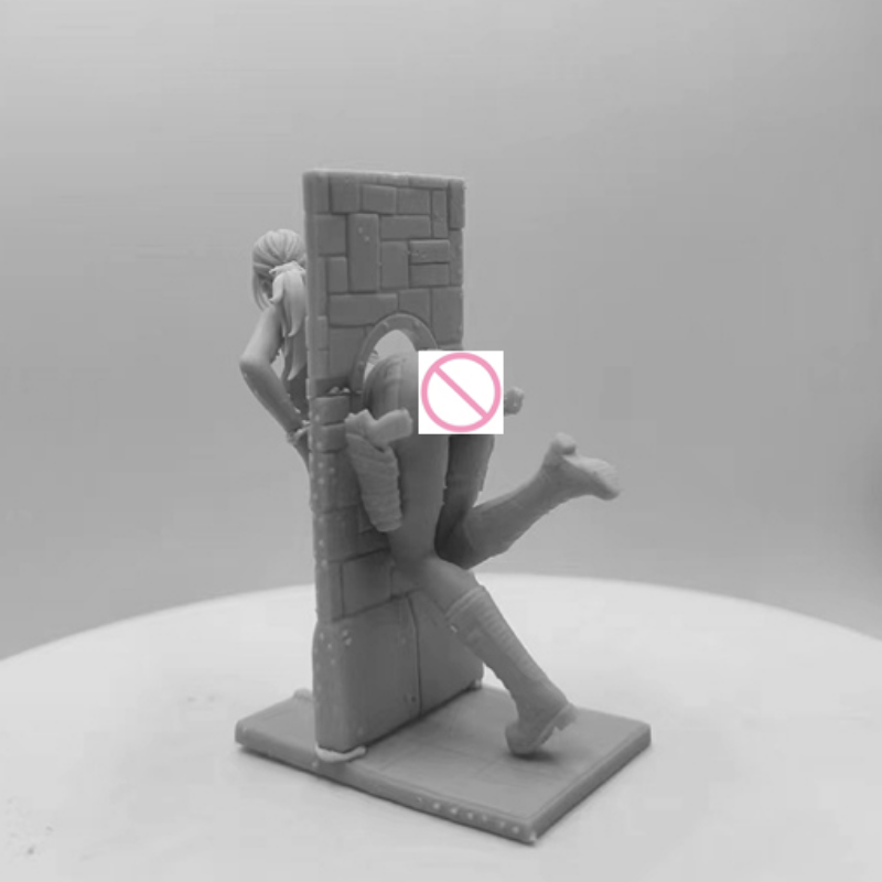 1/24 Pin-up Bikini Girl, Resin Model Figure Kit, Unassembled and Unpainted