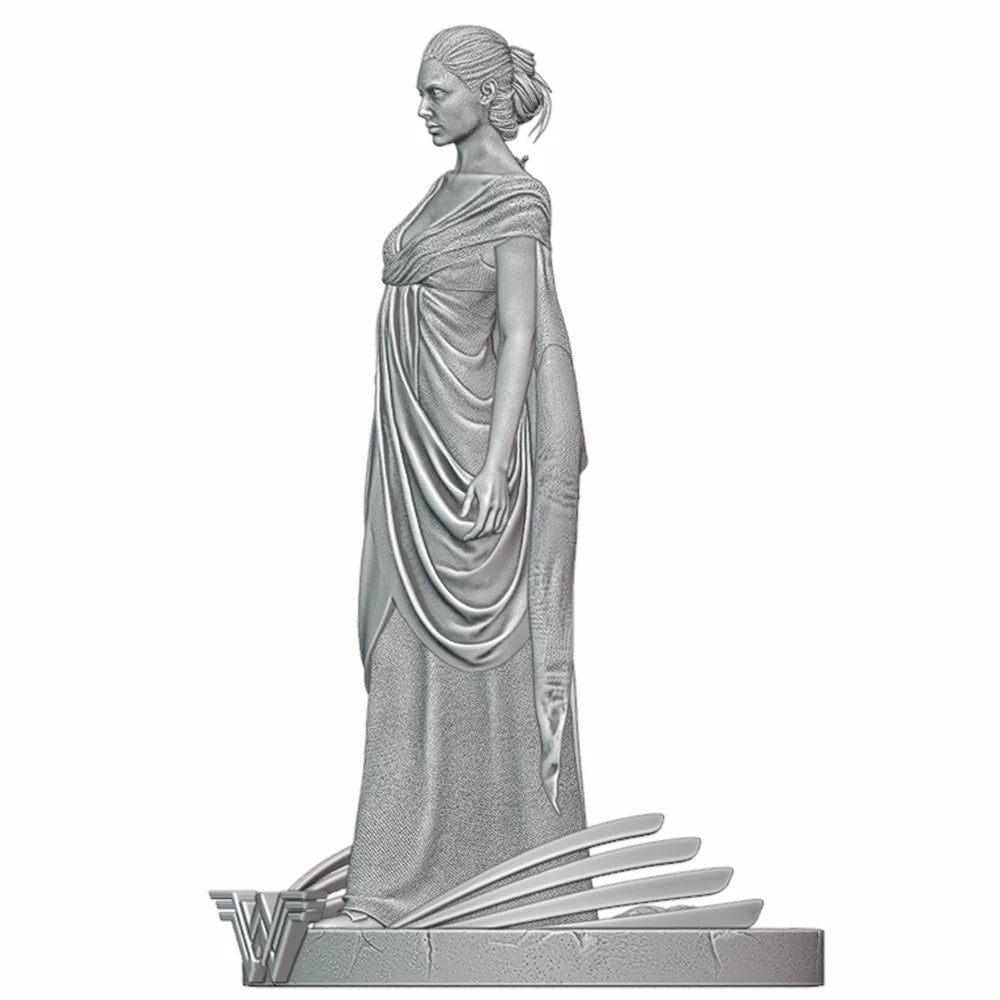 1/24 Regal Evening Gown, Resin Model Figure Kit, Fantasy Theme, Unassembled and Unpainted