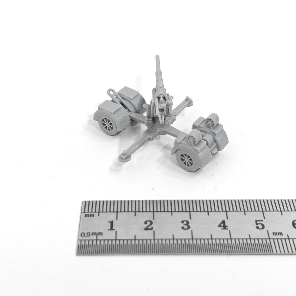 1/144 WWII Flak-36 88mm Anti-Aircraft Gun, Resin Model Vehicle Kit, Unassembled and Unpainted