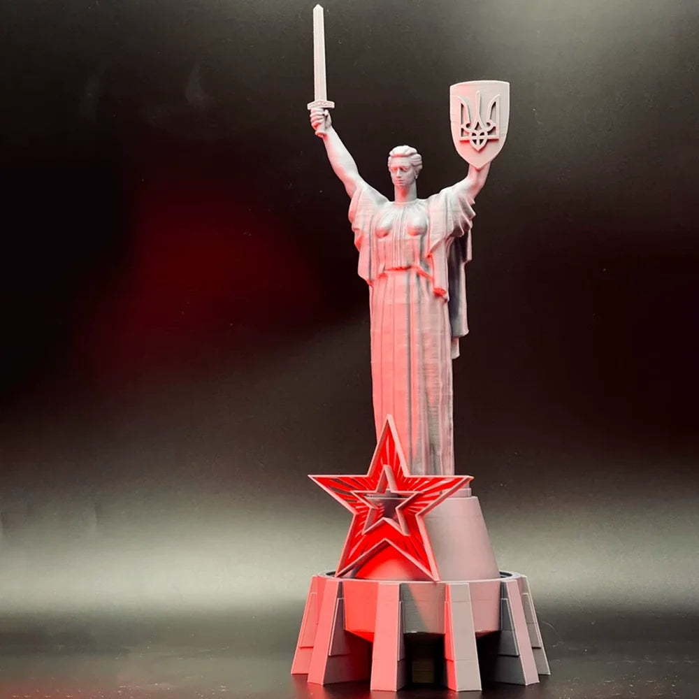 328mm Modern Ukraine Motherland Monument, Resin Model Figure Kit, Unassembled and Unpainted
