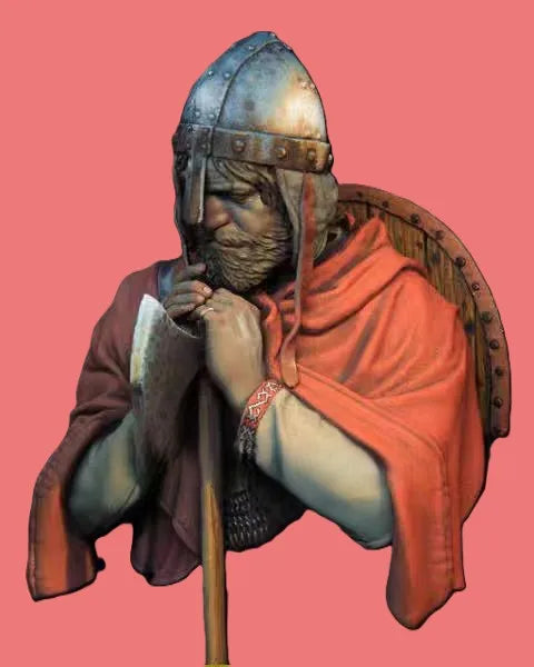 1/10 Medieval Knight, Resin Model Figure Kit, Unassembled and Unpainted