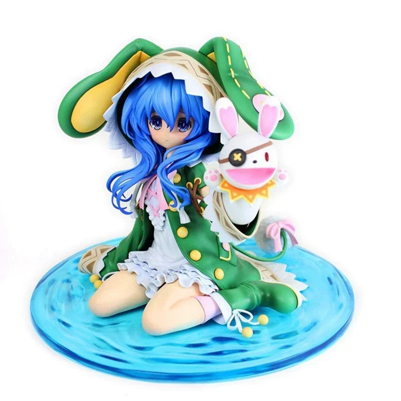 Chibi Girl Leaf Theme, Resin Model Figure Kit, Anime Theme, Unassembled and Unpainted