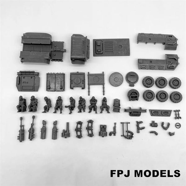 28mm Modern Armored Vehicle, Resin Model Vehicle Kit, Unassembled and Unpainted