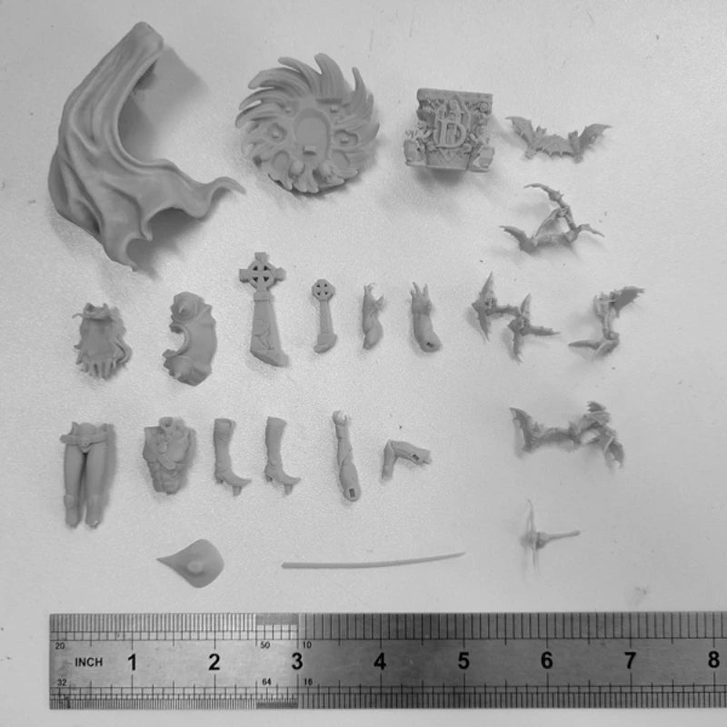 1/24 Vampire Hunter D, Resin Model Figure Kit, Fantasy Theme, Unassembled and Unpainted