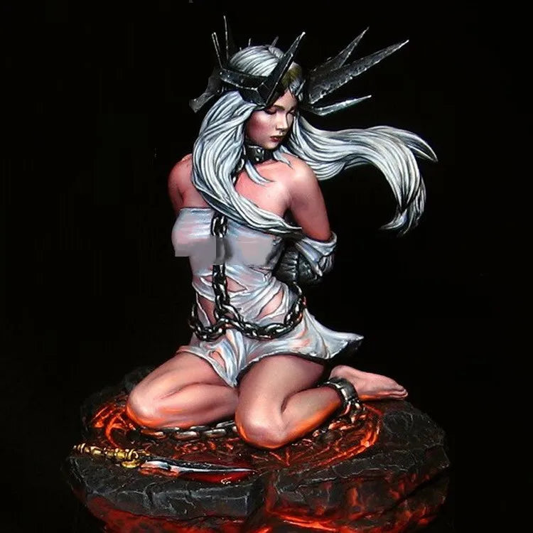 1/24 Fallen Angel Demon, Resin Model Figure Kit, Fantasy Theme, Unassembled and Unpainted