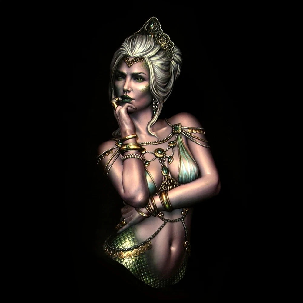 1/10 Wużałka, Resin Model Bust Kit, Fantasy Theme, Unassembled and Unpainted