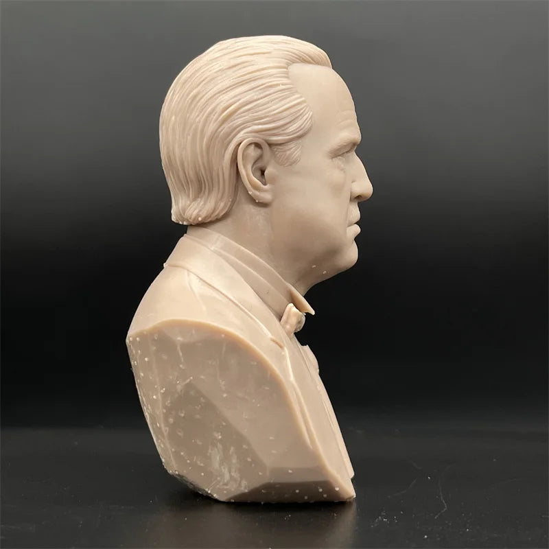 1/10 Cold War Godfather, Resin Model Bust Kit, Unassembled and Unpainted