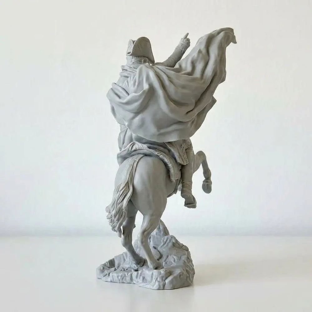 Napoleonic Napoleon Mounted, Resin Model Figure Kit, Unassembled and Unpainted
